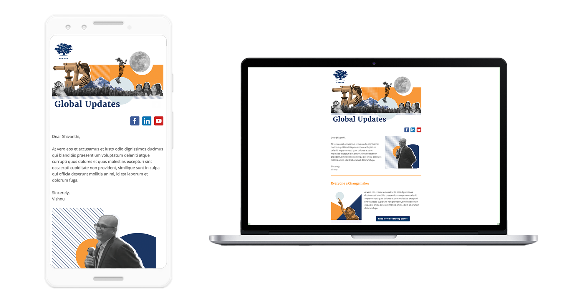 New layout for new newsletter